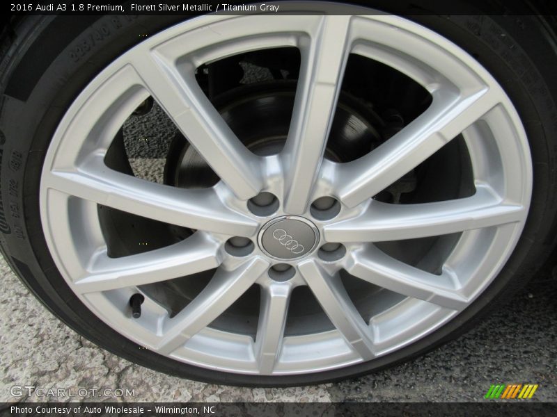 Florett Silver Metallic / Titanium Gray 2016 Audi A3 1.8 Premium