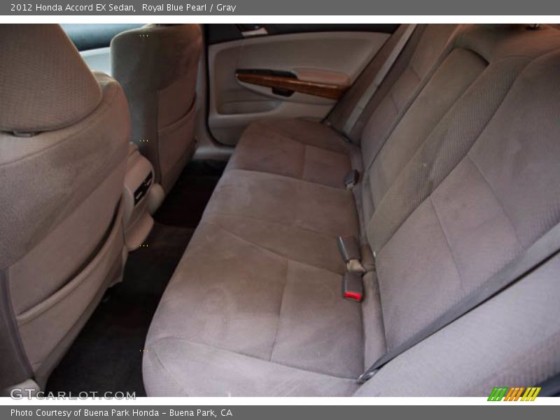 Royal Blue Pearl / Gray 2012 Honda Accord EX Sedan