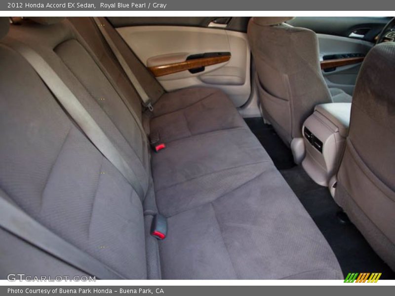Royal Blue Pearl / Gray 2012 Honda Accord EX Sedan