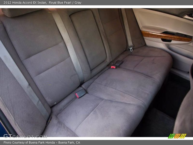 Royal Blue Pearl / Gray 2012 Honda Accord EX Sedan