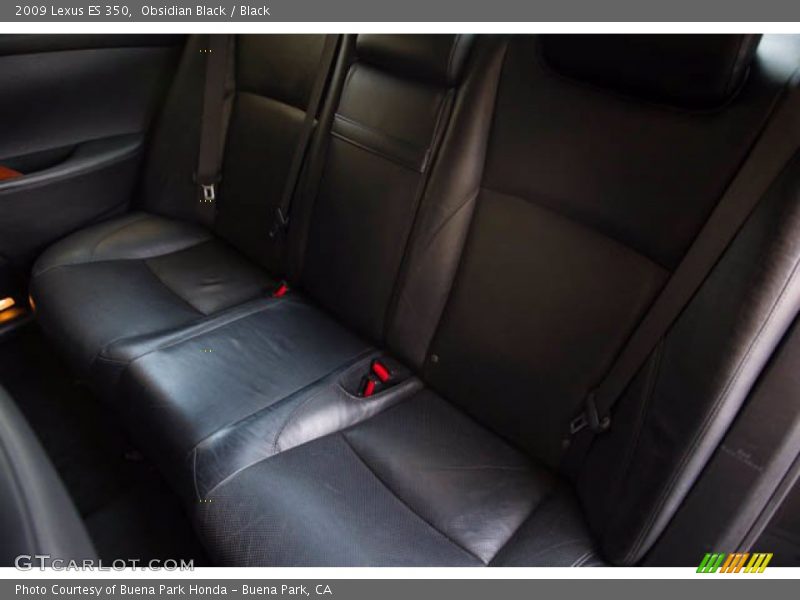 Obsidian Black / Black 2009 Lexus ES 350