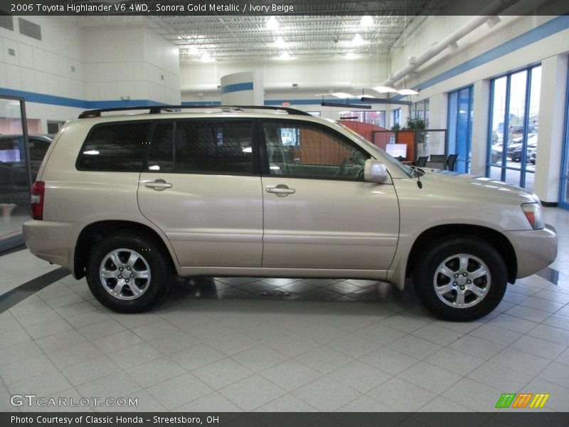 Sonora Gold Metallic / Ivory Beige 2006 Toyota Highlander V6 4WD