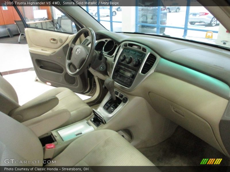 Sonora Gold Metallic / Ivory Beige 2006 Toyota Highlander V6 4WD