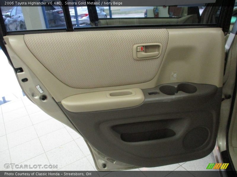Sonora Gold Metallic / Ivory Beige 2006 Toyota Highlander V6 4WD