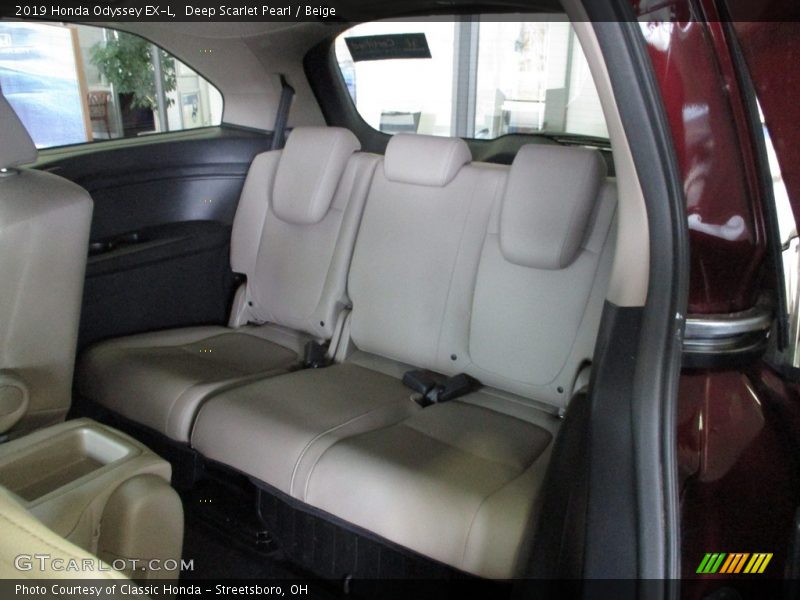 Deep Scarlet Pearl / Beige 2019 Honda Odyssey EX-L