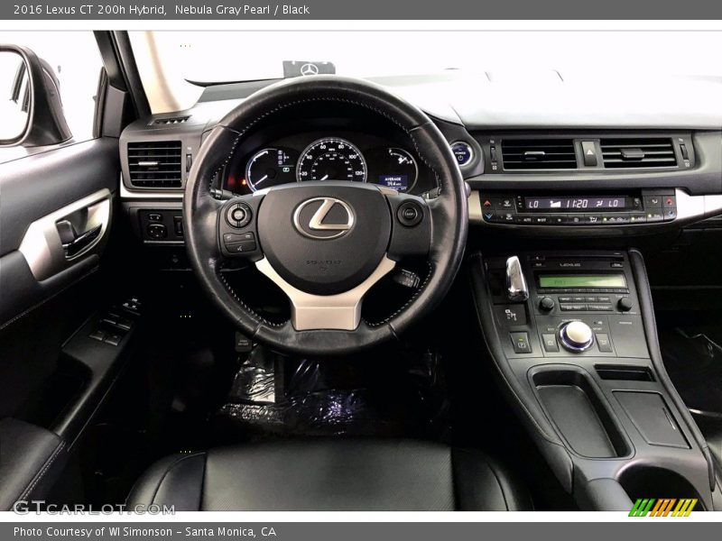 Dashboard of 2016 CT 200h Hybrid