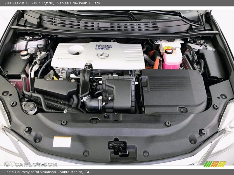  2016 CT 200h Hybrid Engine - 1.8 Liter Atkinson Cycle DOHC 16-Valve VVT-i 4 Cylinder Gasoline/Electric Hybrid