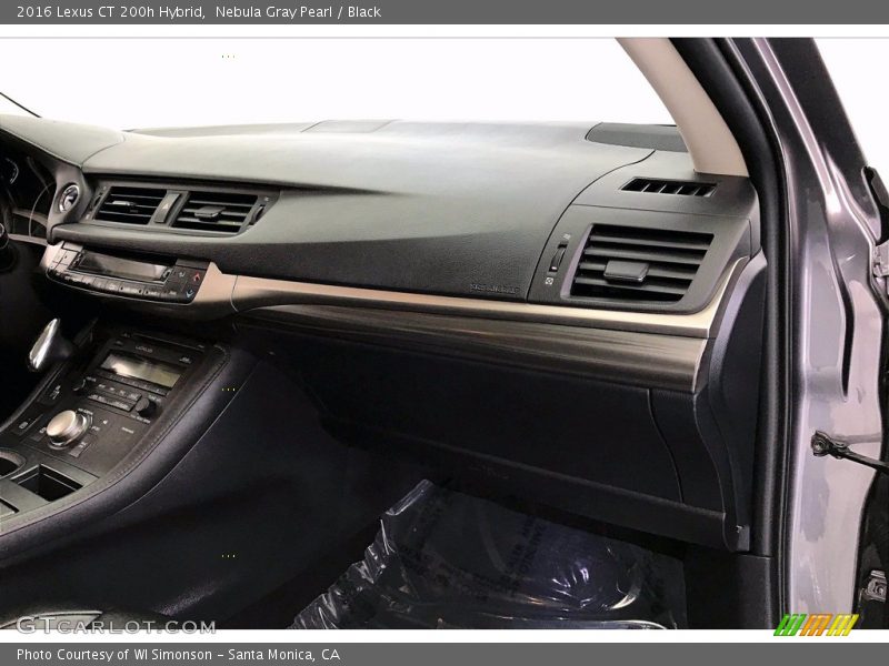 Dashboard of 2016 CT 200h Hybrid