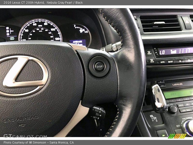  2016 CT 200h Hybrid Steering Wheel