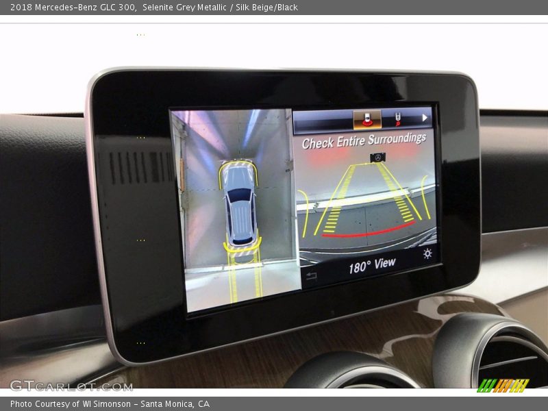Selenite Grey Metallic / Silk Beige/Black 2018 Mercedes-Benz GLC 300