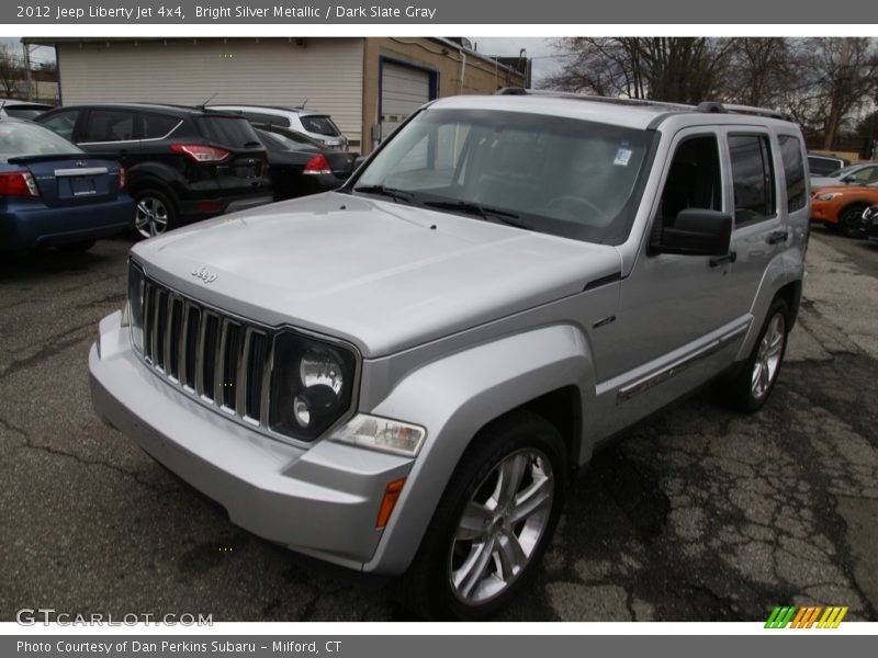 Bright Silver Metallic / Dark Slate Gray 2012 Jeep Liberty Jet 4x4