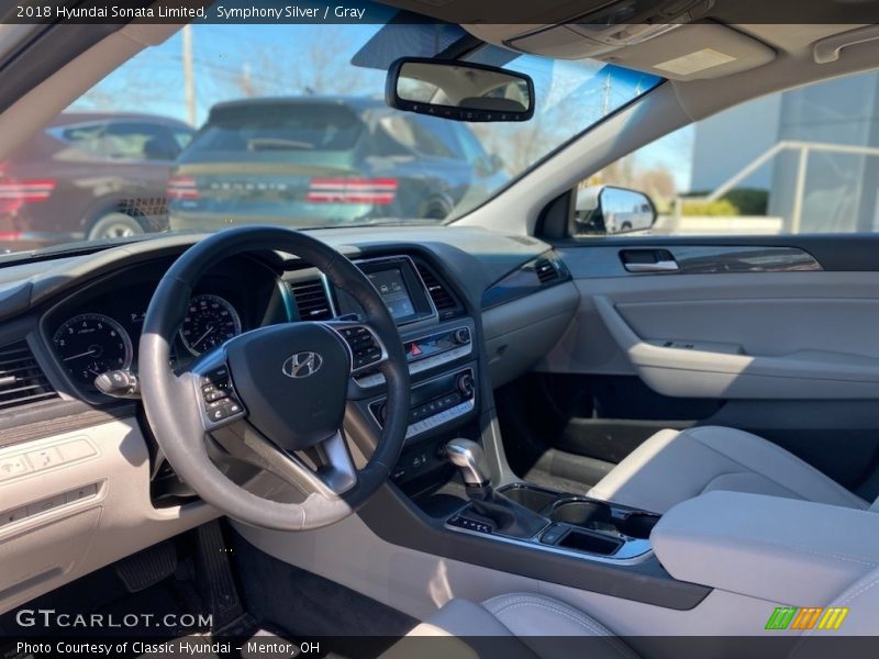 Symphony Silver / Gray 2018 Hyundai Sonata Limited