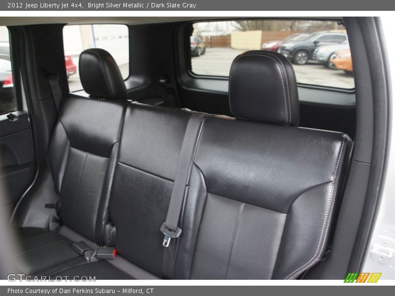 Bright Silver Metallic / Dark Slate Gray 2012 Jeep Liberty Jet 4x4