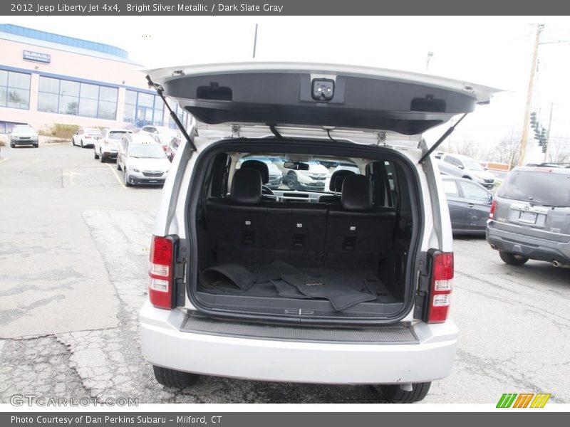 Bright Silver Metallic / Dark Slate Gray 2012 Jeep Liberty Jet 4x4
