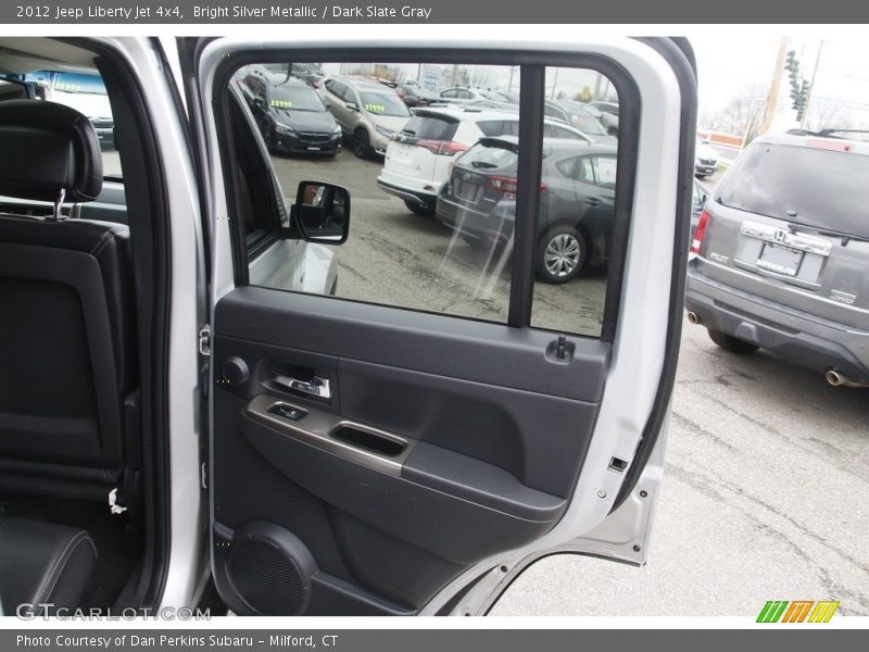 Bright Silver Metallic / Dark Slate Gray 2012 Jeep Liberty Jet 4x4