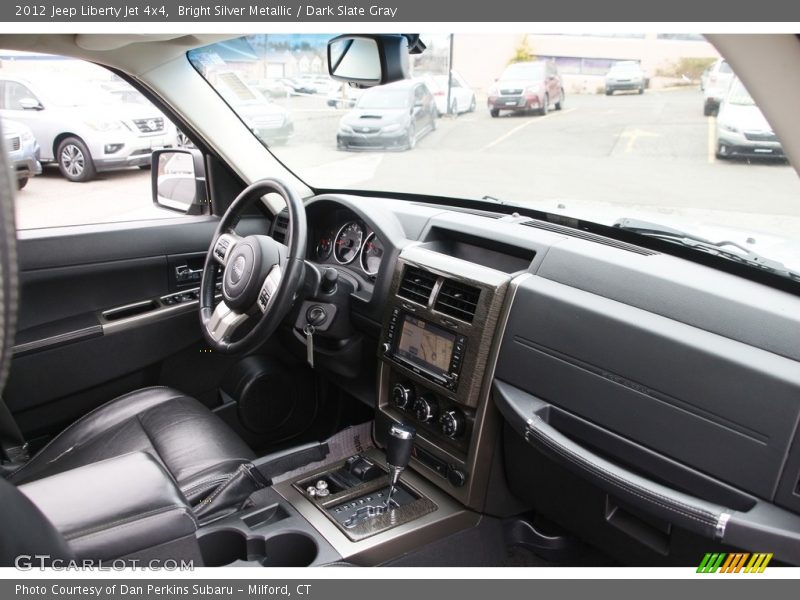 Bright Silver Metallic / Dark Slate Gray 2012 Jeep Liberty Jet 4x4