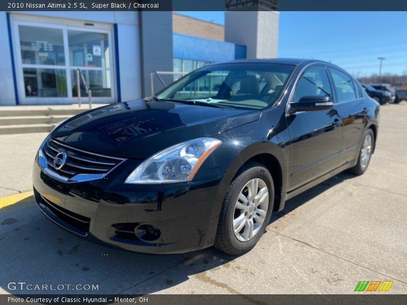 Super Black / Charcoal 2010 Nissan Altima 2.5 SL