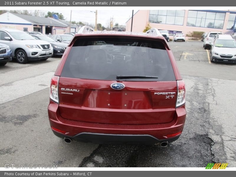 Camelia Red Metallic / Platinum 2011 Subaru Forester 2.5 XT Touring