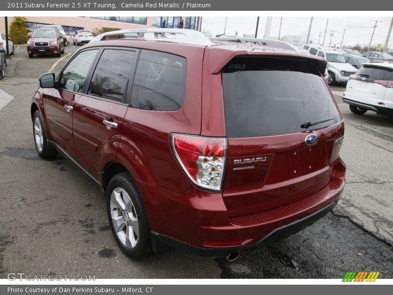 Camelia Red Metallic / Platinum 2011 Subaru Forester 2.5 XT Touring