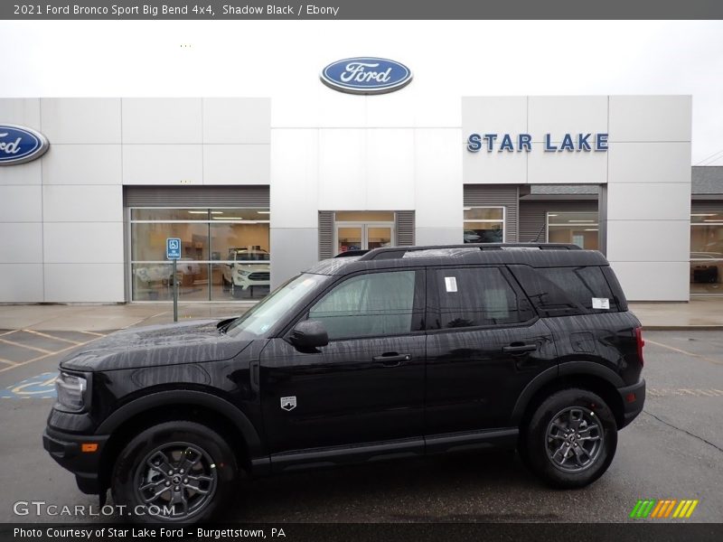 Shadow Black / Ebony 2021 Ford Bronco Sport Big Bend 4x4