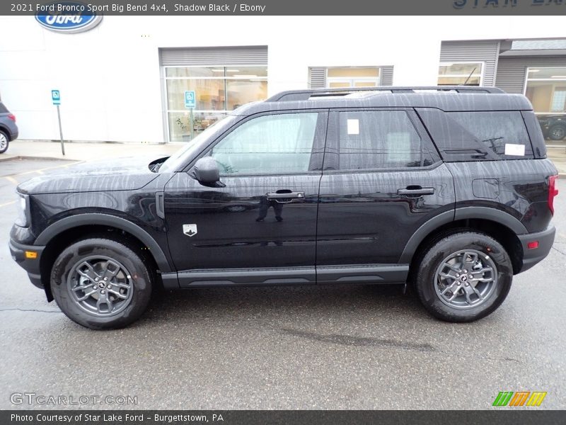 Shadow Black / Ebony 2021 Ford Bronco Sport Big Bend 4x4