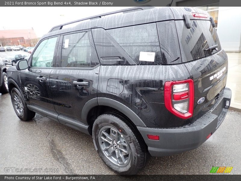 Shadow Black / Ebony 2021 Ford Bronco Sport Big Bend 4x4