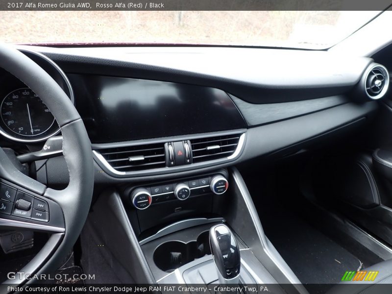 Rosso Alfa (Red) / Black 2017 Alfa Romeo Giulia AWD