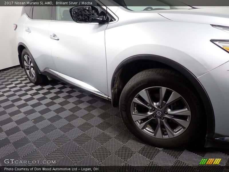 Brilliant Silver / Mocha 2017 Nissan Murano SL AWD