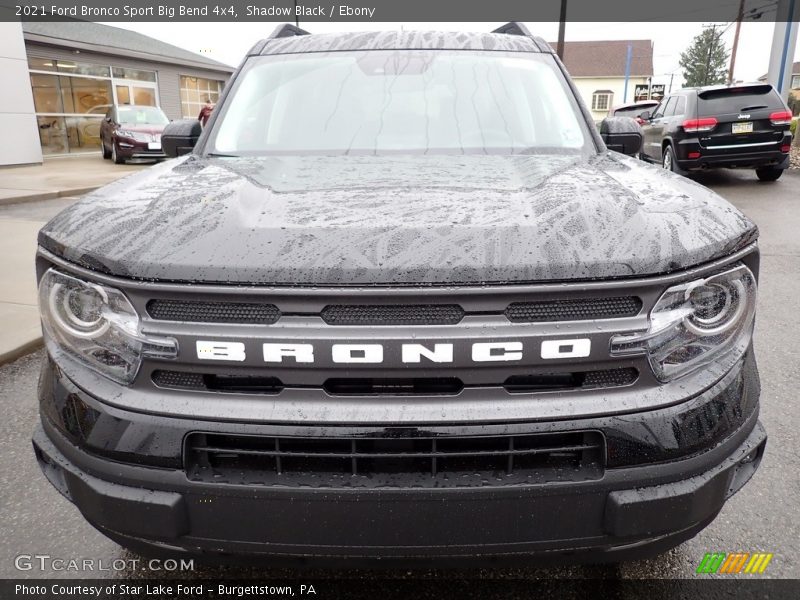 Shadow Black / Ebony 2021 Ford Bronco Sport Big Bend 4x4