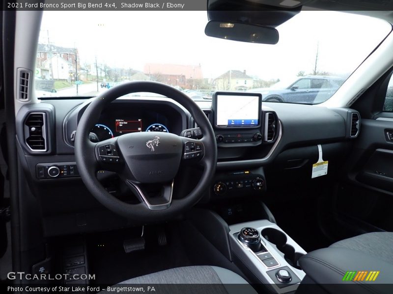 Dashboard of 2021 Bronco Sport Big Bend 4x4