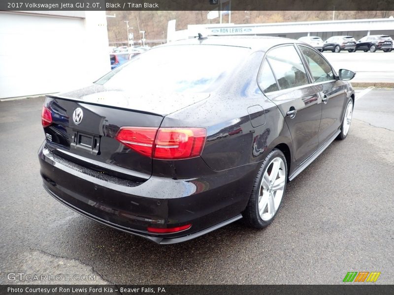 Black / Titan Black 2017 Volkswagen Jetta GLI 2.0T
