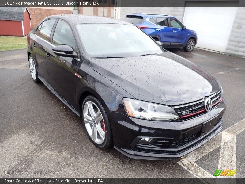 Black / Titan Black 2017 Volkswagen Jetta GLI 2.0T