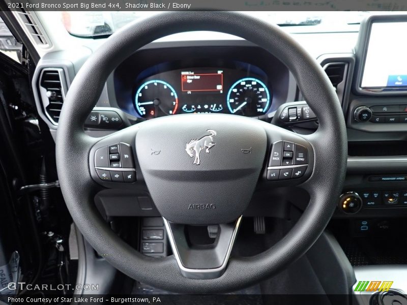  2021 Bronco Sport Big Bend 4x4 Steering Wheel