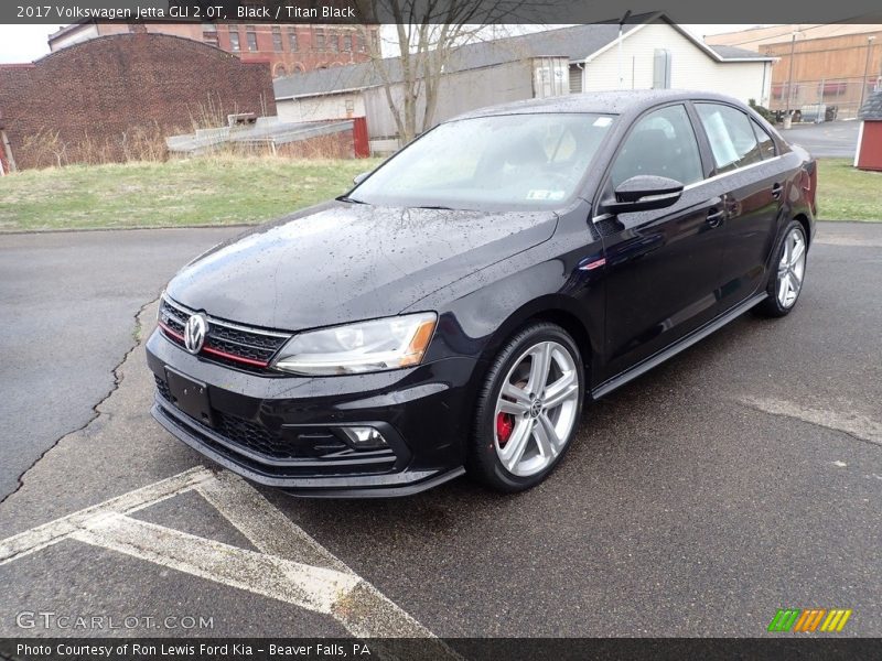 Front 3/4 View of 2017 Jetta GLI 2.0T