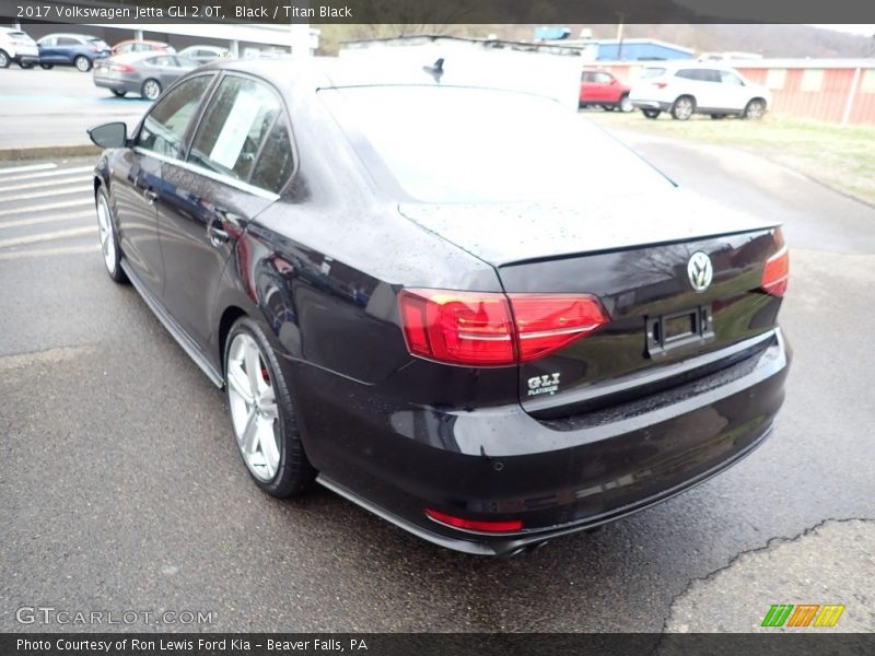 Black / Titan Black 2017 Volkswagen Jetta GLI 2.0T