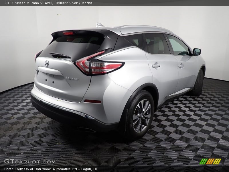 Brilliant Silver / Mocha 2017 Nissan Murano SL AWD