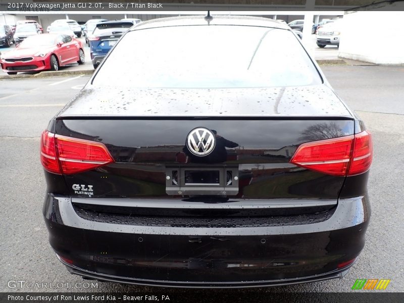 Black / Titan Black 2017 Volkswagen Jetta GLI 2.0T