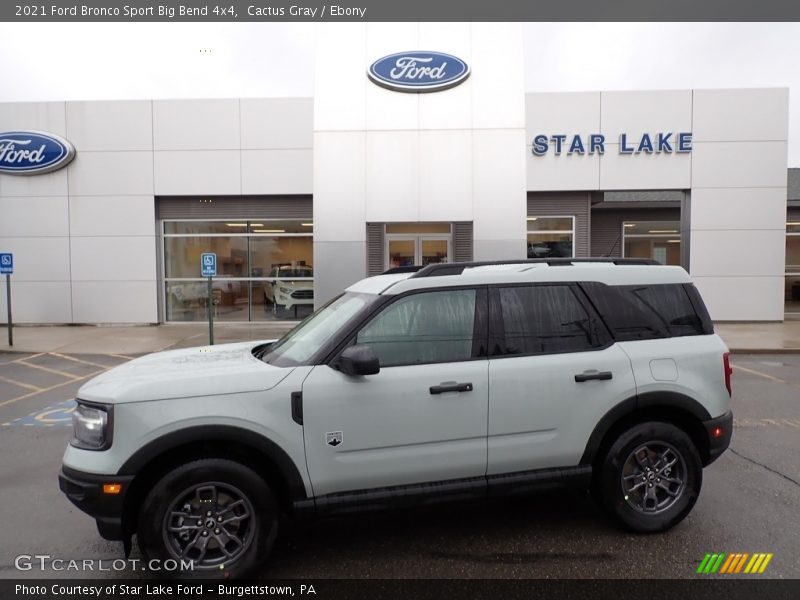 Cactus Gray / Ebony 2021 Ford Bronco Sport Big Bend 4x4