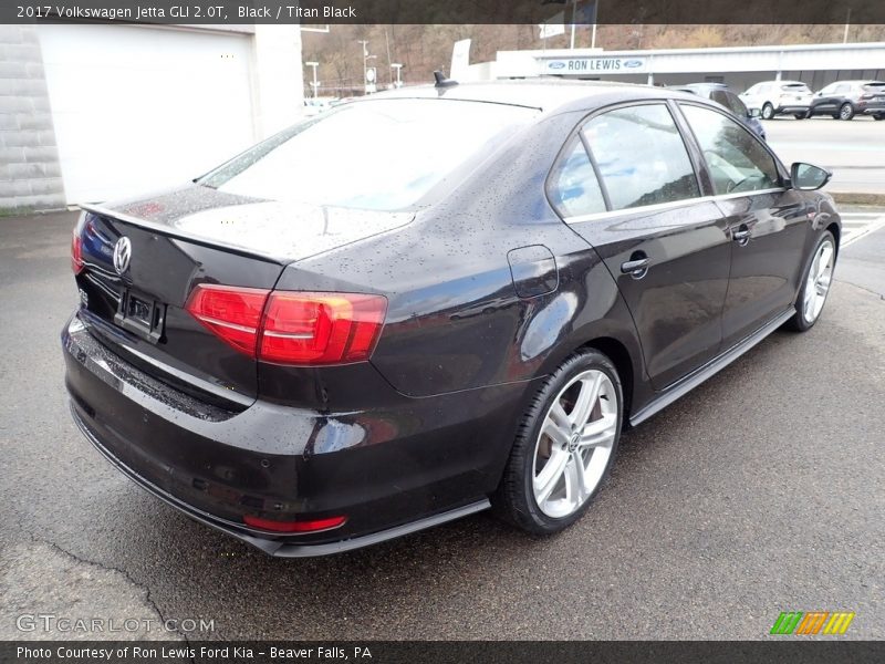 Black / Titan Black 2017 Volkswagen Jetta GLI 2.0T