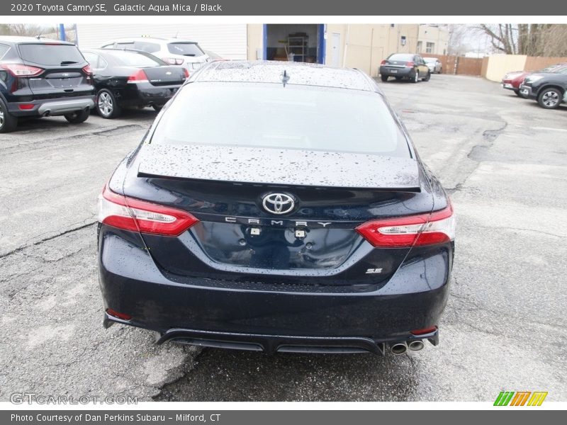 Galactic Aqua Mica / Black 2020 Toyota Camry SE