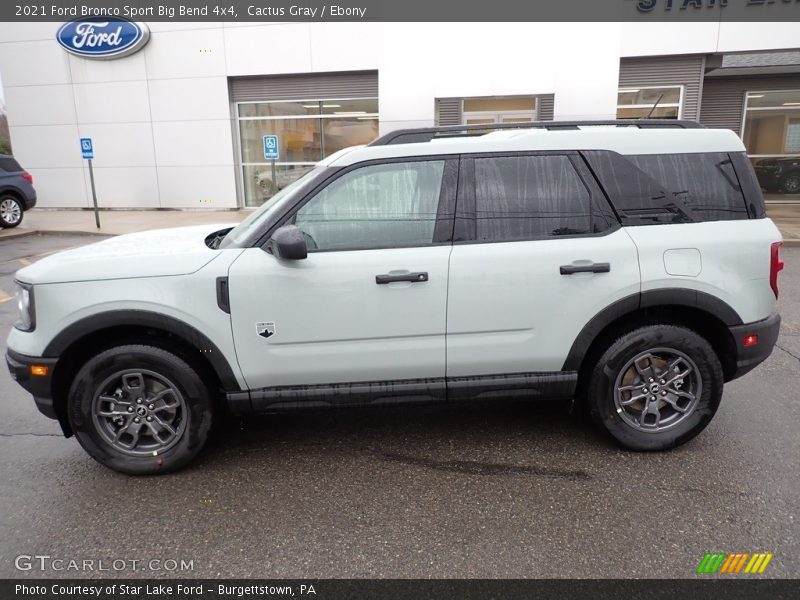 Cactus Gray / Ebony 2021 Ford Bronco Sport Big Bend 4x4