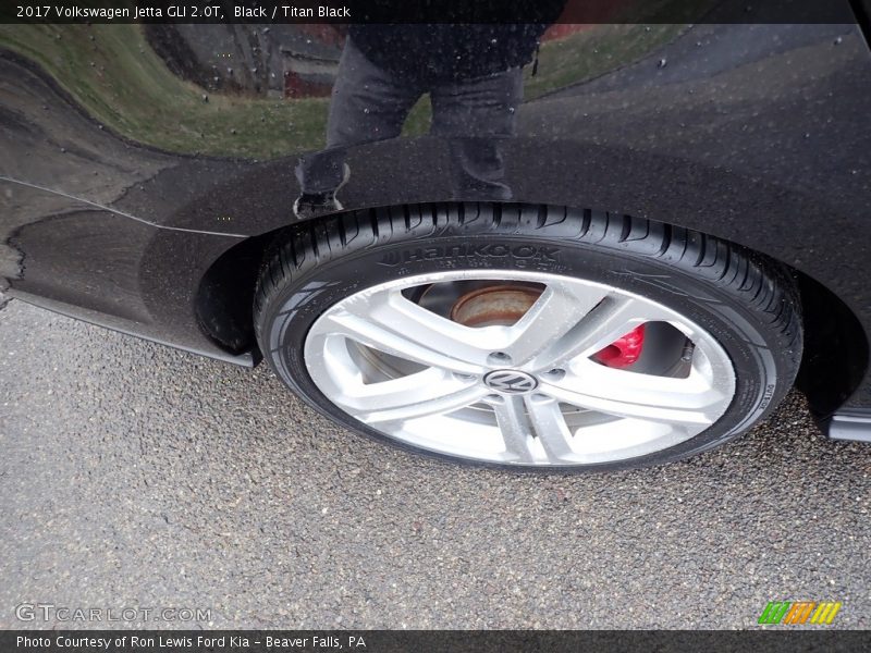 Black / Titan Black 2017 Volkswagen Jetta GLI 2.0T