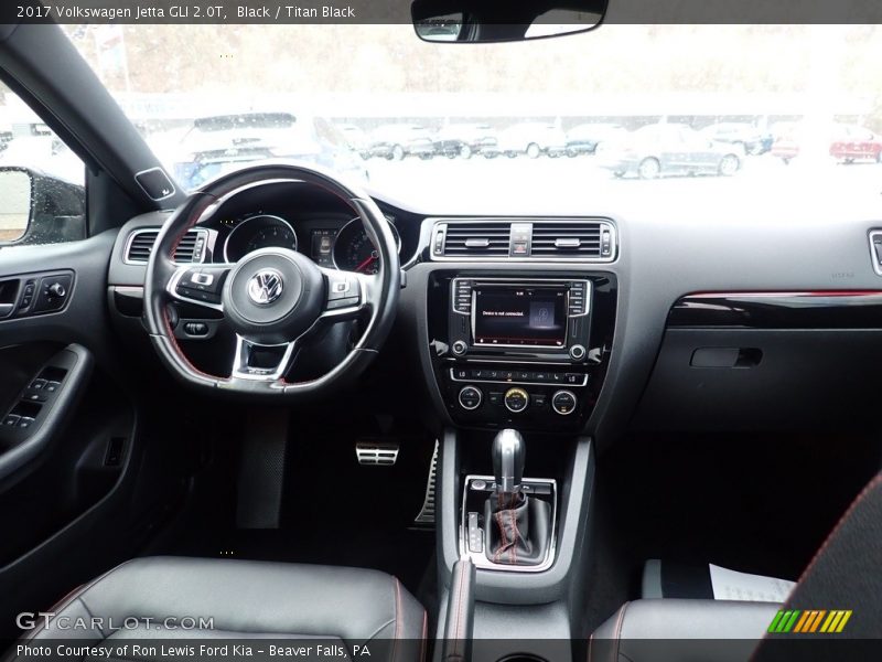 Dashboard of 2017 Jetta GLI 2.0T