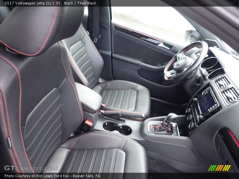 Front Seat of 2017 Jetta GLI 2.0T
