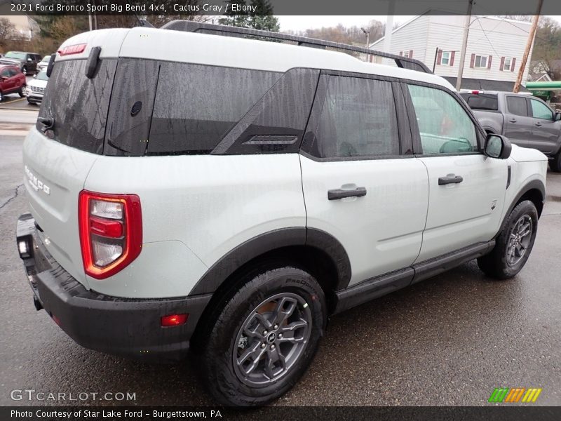 Cactus Gray / Ebony 2021 Ford Bronco Sport Big Bend 4x4
