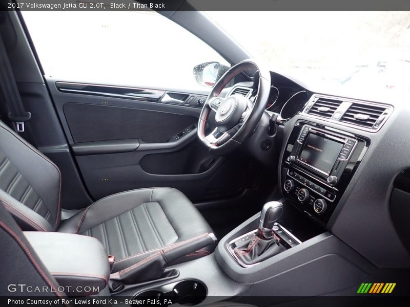 Black / Titan Black 2017 Volkswagen Jetta GLI 2.0T