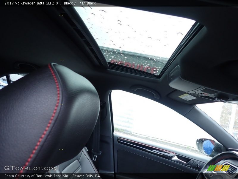 Black / Titan Black 2017 Volkswagen Jetta GLI 2.0T