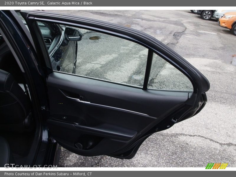 Galactic Aqua Mica / Black 2020 Toyota Camry SE