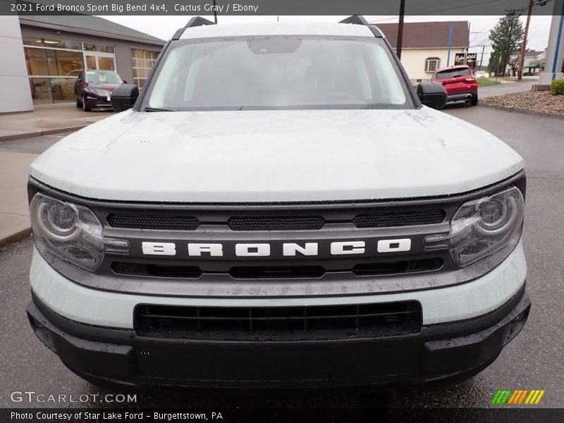 Cactus Gray / Ebony 2021 Ford Bronco Sport Big Bend 4x4