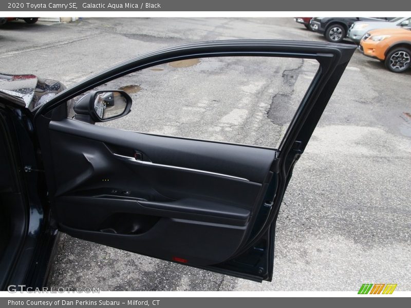 Galactic Aqua Mica / Black 2020 Toyota Camry SE